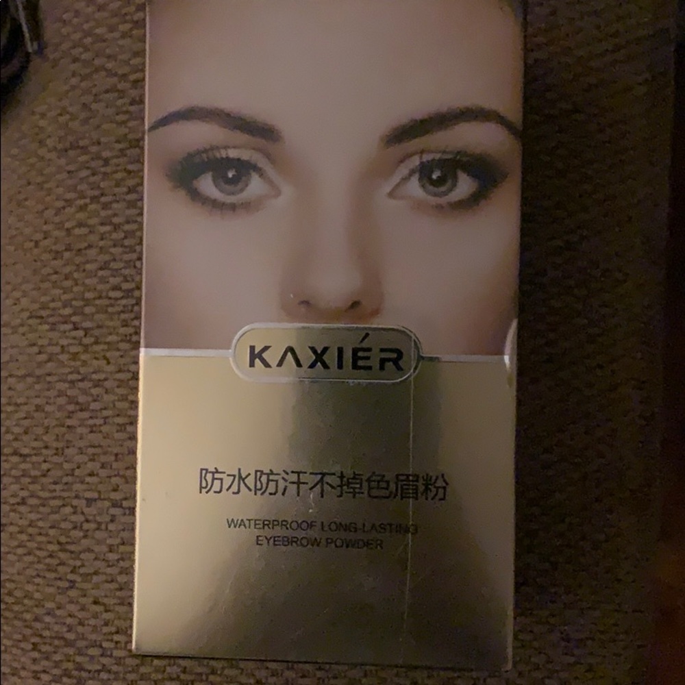 New KAXIER Waterproof Long-Lasting Eyebrow Powder